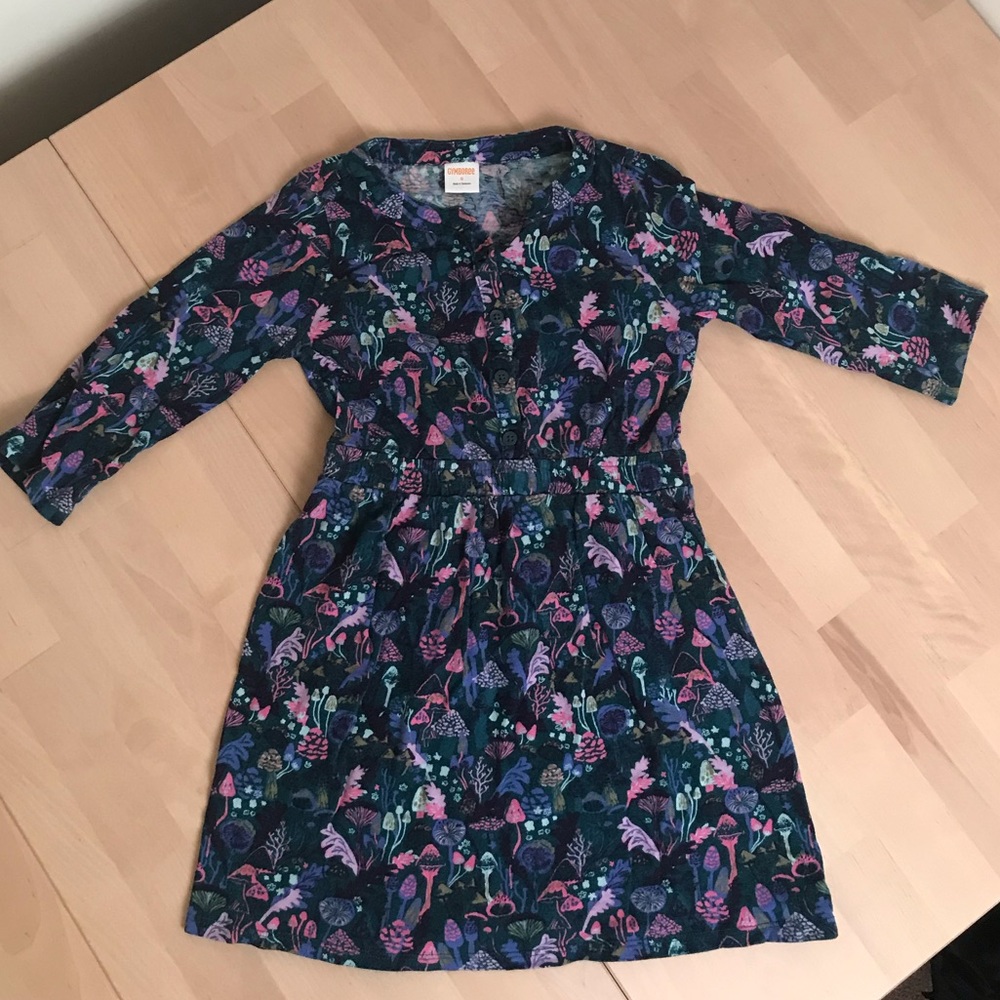 Gymboree Woodland Mushroom Shirtdress Dress
